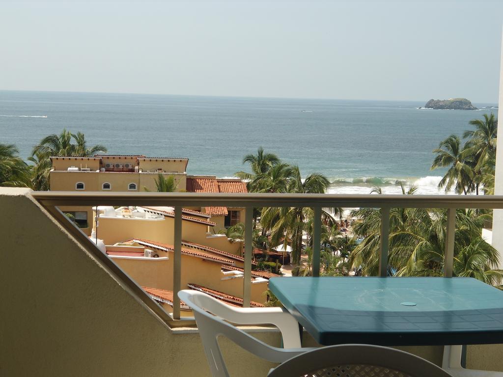 Enna Inn Ixtapa Departamentos Vista Al Mar Bagian luar foto