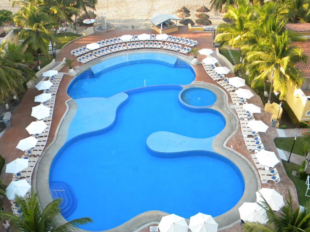 Enna Inn Ixtapa Departamentos Vista Al Mar Bagian luar foto