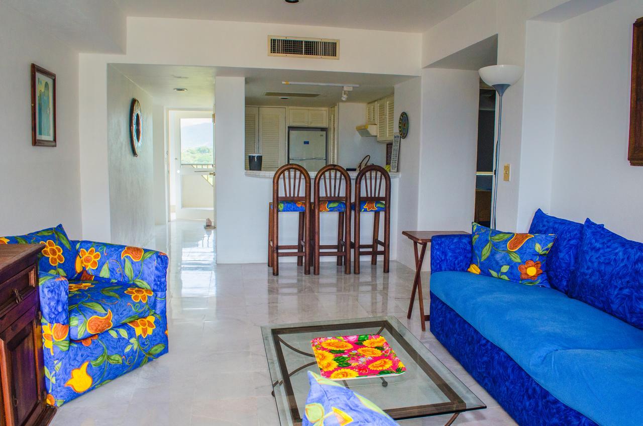 Enna Inn Ixtapa Departamentos Vista Al Mar Bagian luar foto