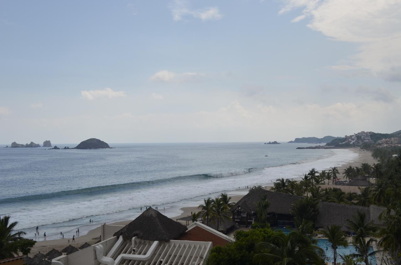 Enna Inn Ixtapa Departamentos Vista Al Mar Bagian luar foto