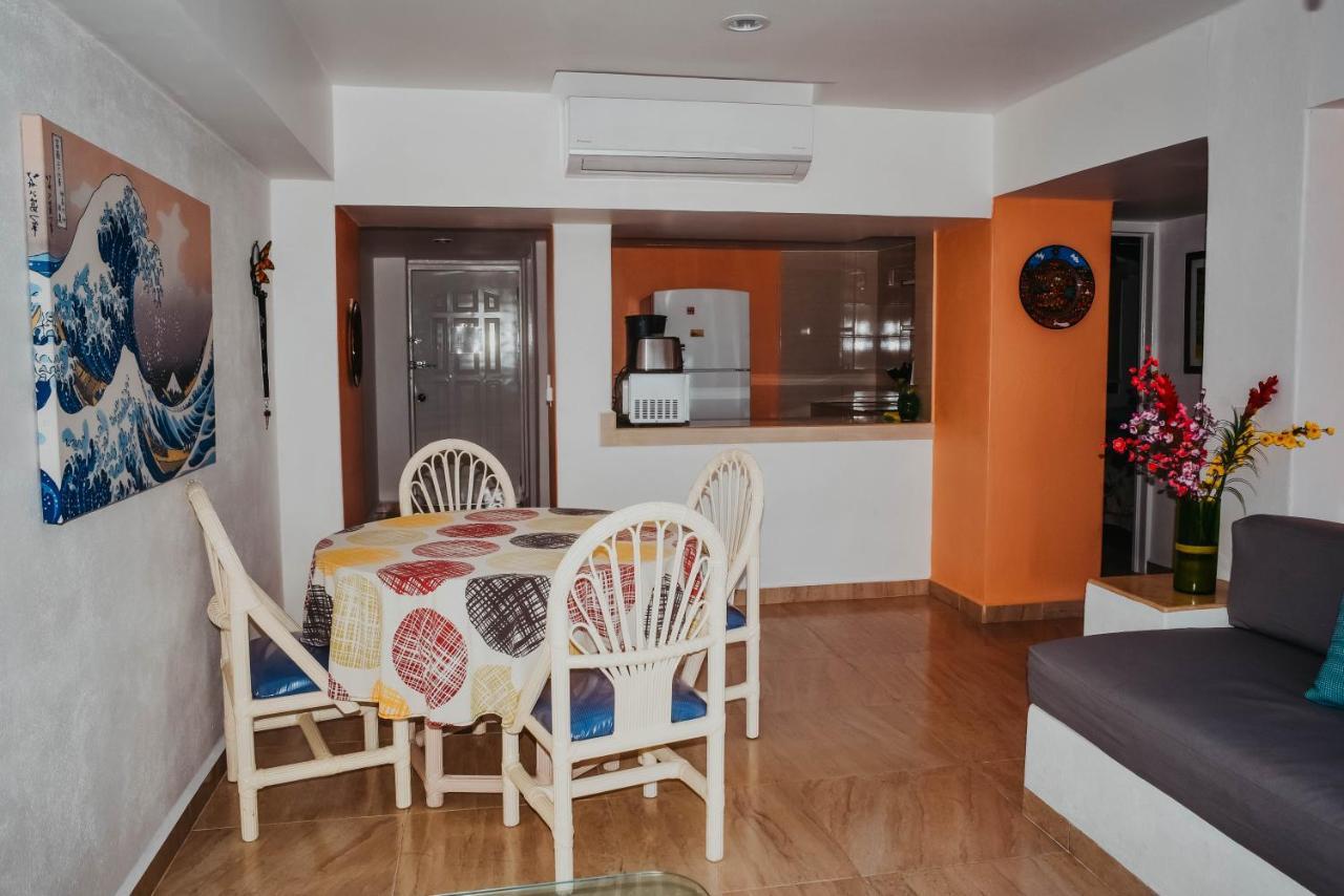 Enna Inn Ixtapa Departamentos Vista Al Mar Bagian luar foto